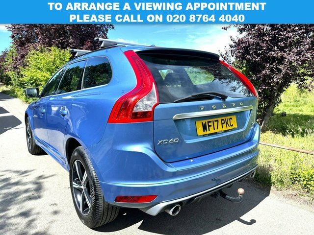 Volvo XC60 2.4 D4 R-design Nav Suv Awd Euro 6 WF17PKC Blue #3