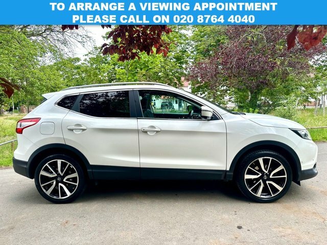 Nissan Qashqai 1.2 Dig-t Tekna Suv Xtron 2Wd Euro 6 S White #3