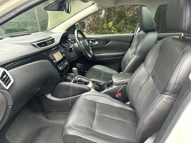 Nissan Qashqai 1.2 Dig-t Tekna Suv Xtron 2Wd Euro 6 S White #4