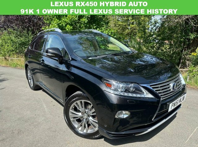 Lexus RX 3.5 450H V6 Luxury Suv Hybrid Cvt 4Wd E Black