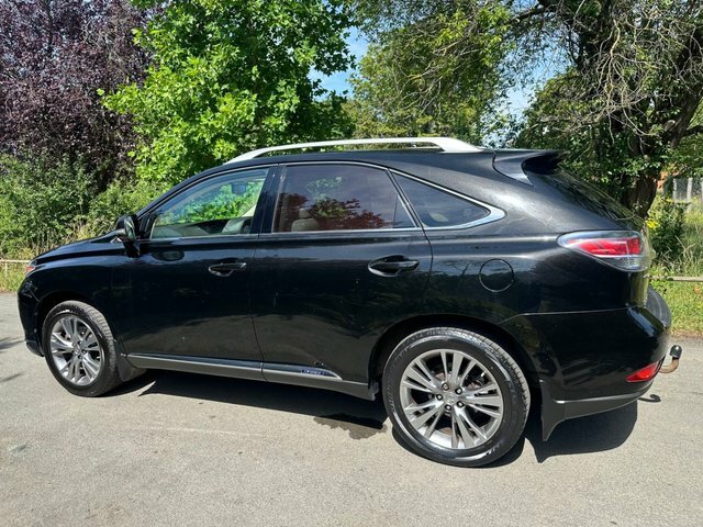 Lexus RX 3.5 450H V6 Luxury Suv Hybrid Cvt 4Wd E Black #6