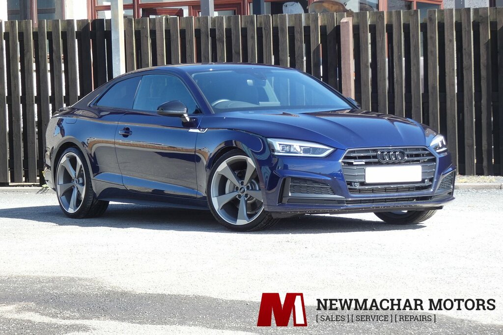 Audi A5 2.0 Tfsi 45 Black Edition Coupe S Troni MJ19TJO Blue