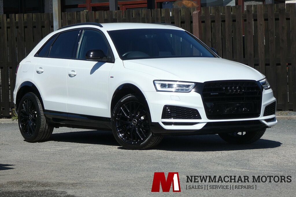 Audi Q3 2.0 Tdi Black Edition Suv S Tronic Quat White