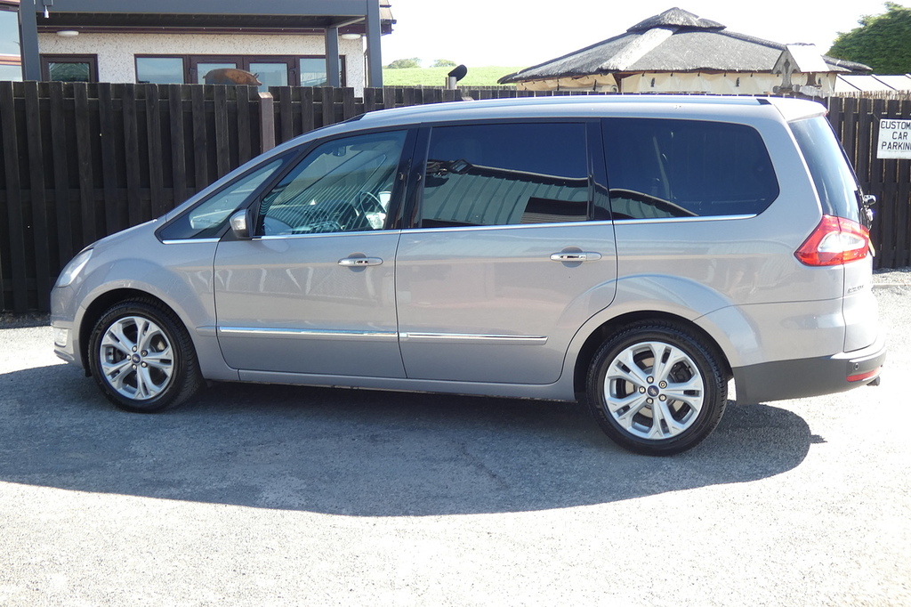 Ford Galaxy 2.2 Tdci Titanium Mpv Euro 5 200 LM63MYK Silver #5