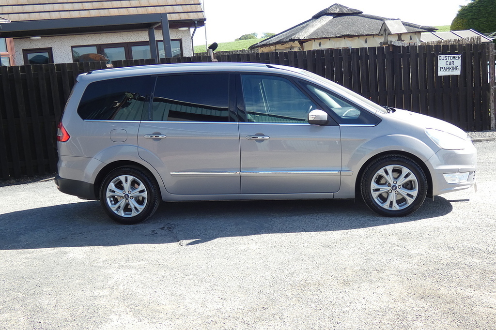 Ford Galaxy 2.2 Tdci Titanium Mpv Euro 5 200 LM63MYK Silver #2