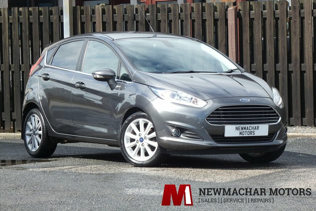 Ford Fiesta 1.0T Ecoboost Titanium Hatchback Powers Grey
