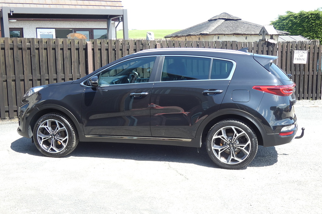 Kia Sportage 1.6 T-gdi Gt-line Suv Euro 6 S RV20KKJ Black #5