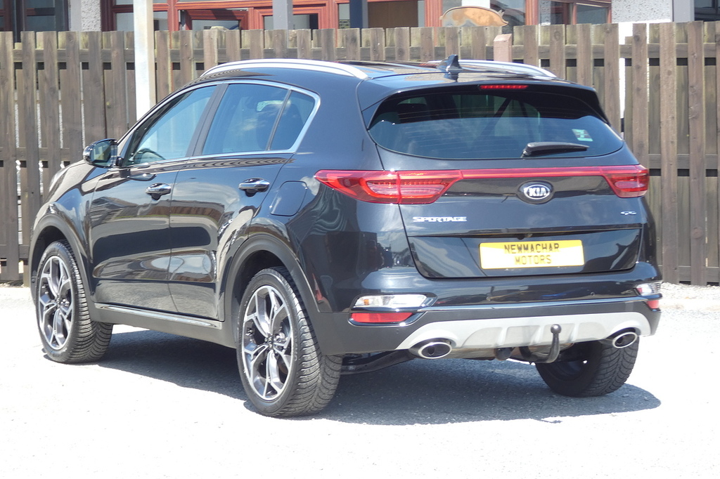 Kia Sportage 1.6 T-gdi Gt-line Suv Euro 6 S RV20KKJ Black #4