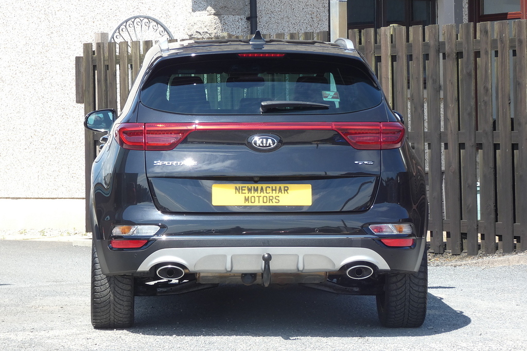 Kia Sportage 1.6 T-gdi Gt-line Suv Euro 6 S RV20KKJ Black #3