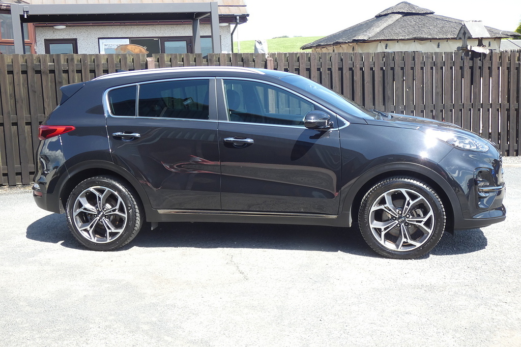 Kia Sportage 1.6 T-gdi Gt-line Suv Euro 6 S RV20KKJ Black #2