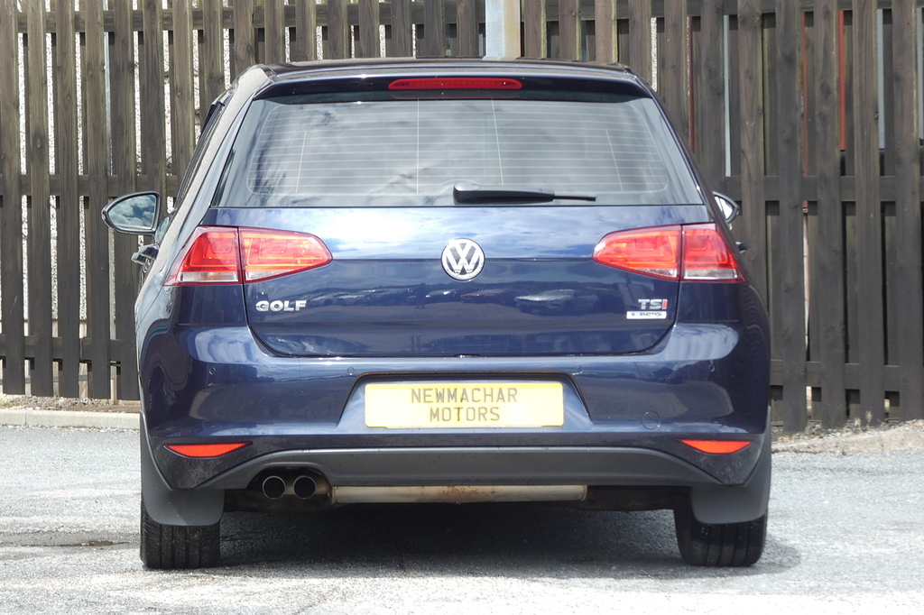 Volkswagen Golf Hatchback 1.6 Tdi Bluemotion Tech Match Euro 5 S Red #3