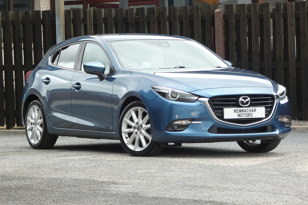 Mazda 3 2.0 Skyactiv-g Sport Nav Hatchback Manu Blue