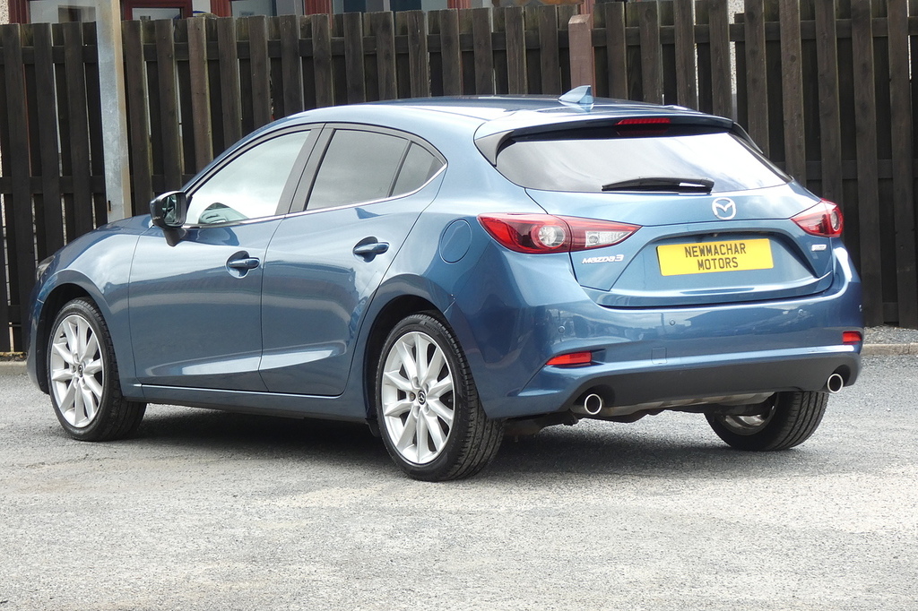 Mazda 3 2.0 Skyactiv-g Sport Nav Hatchback Manu Blue #4
