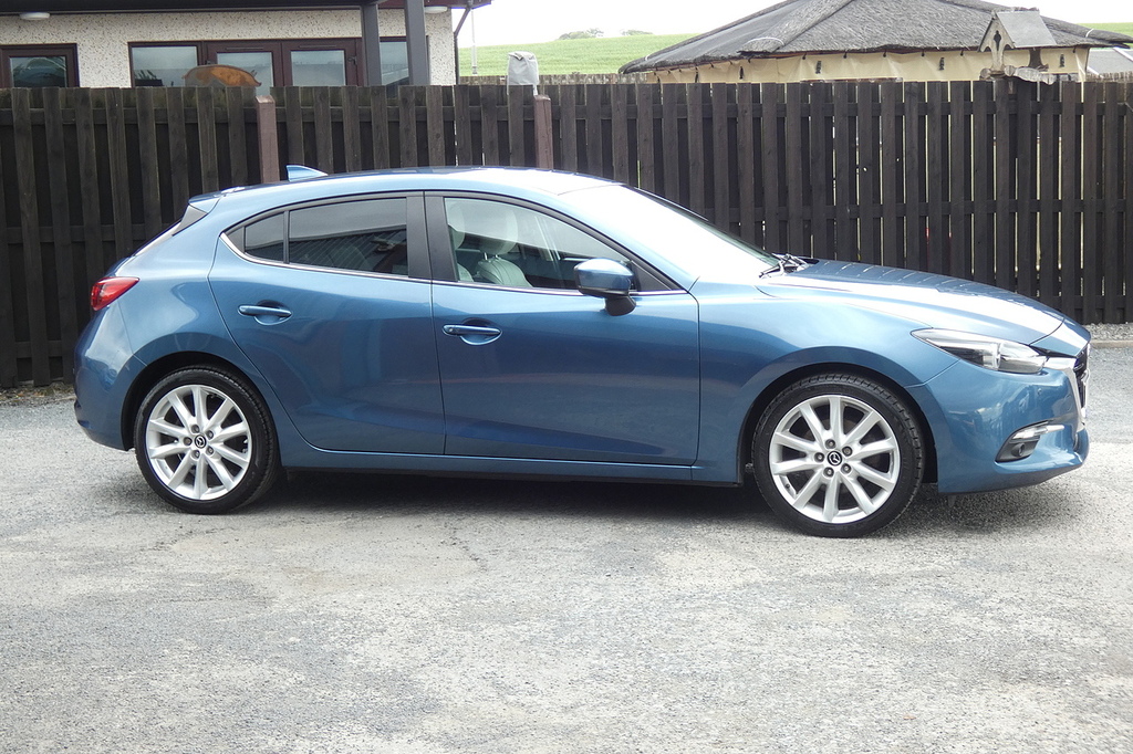 Mazda 3 2.0 Skyactiv-g Sport Nav Hatchback Manu Blue #2