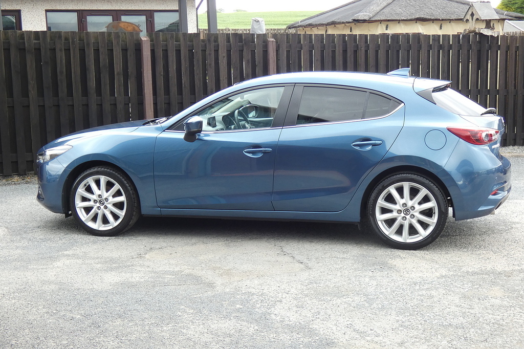Mazda 3 2.0 Skyactiv-g Sport Nav Hatchback Manu Blue #5
