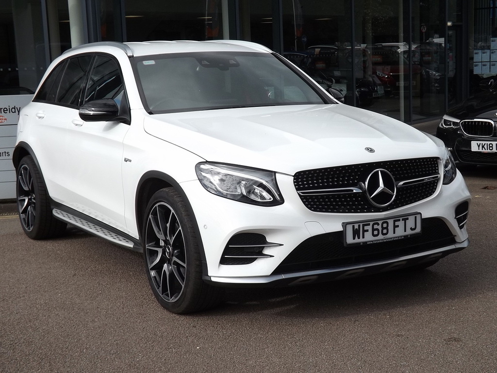 Mercedes-Benz GLC Class Glc43 V6 Amg WF68FTJ White #3