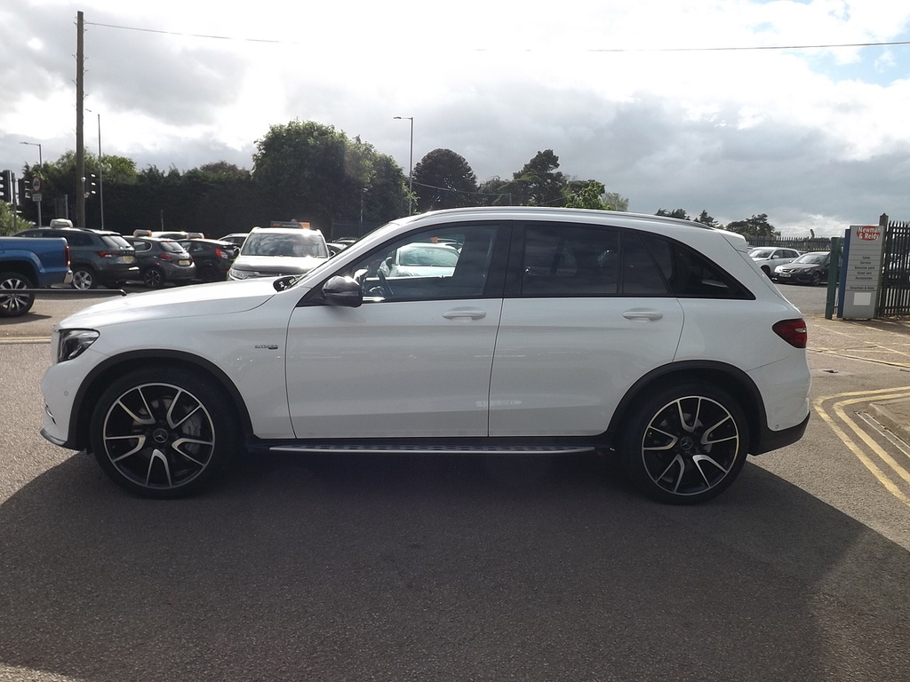 Mercedes-Benz GLC Class Glc43 V6 Amg WF68FTJ White #5