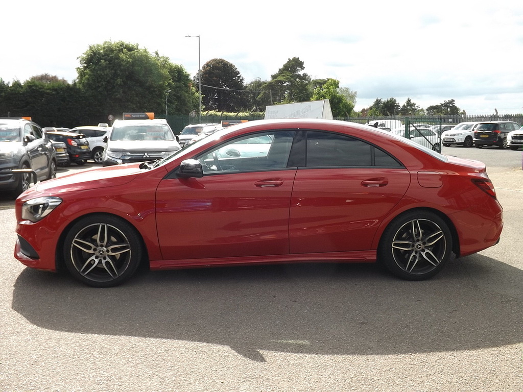 Mercedes-Benz CLA Class Cla180 Amg Line Red #5