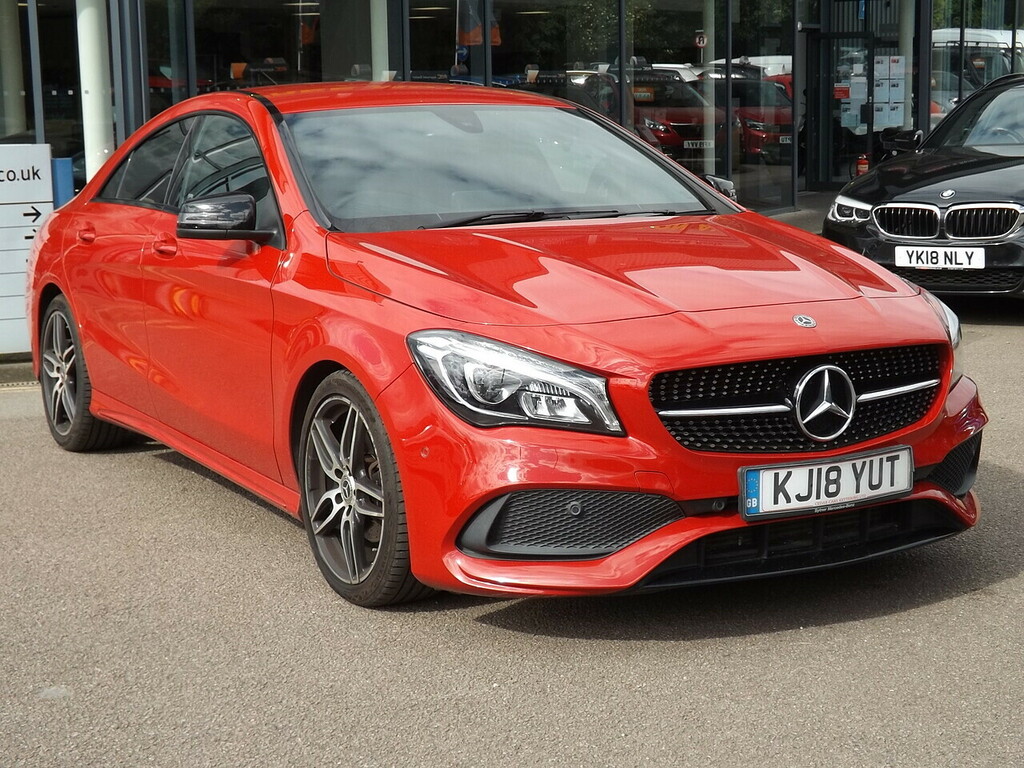 Mercedes-Benz CLA Class Cla180 Amg Line Red #3