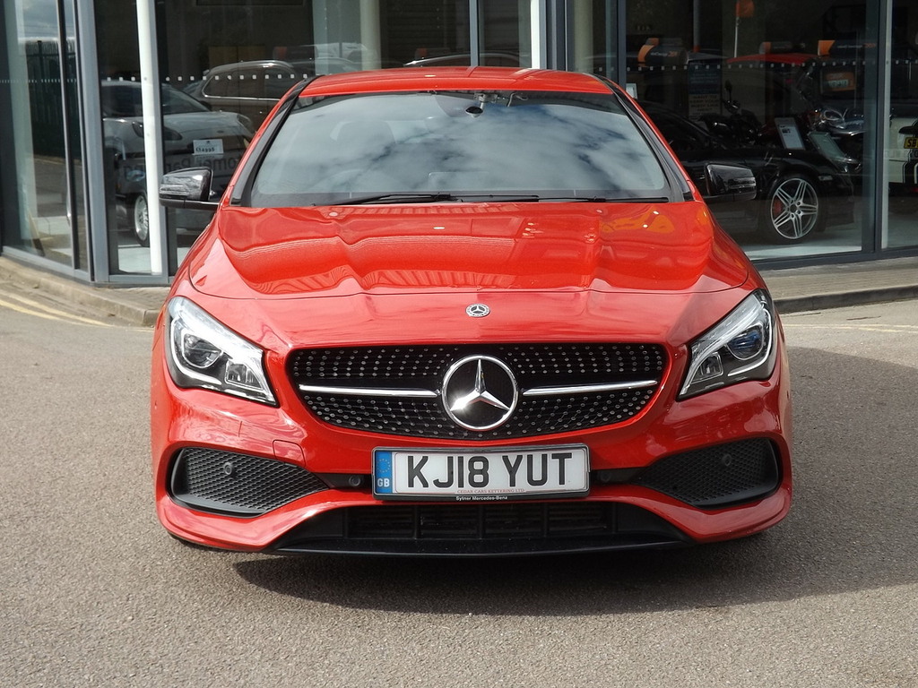 Mercedes-Benz CLA Class Cla180 Amg Line Red #2