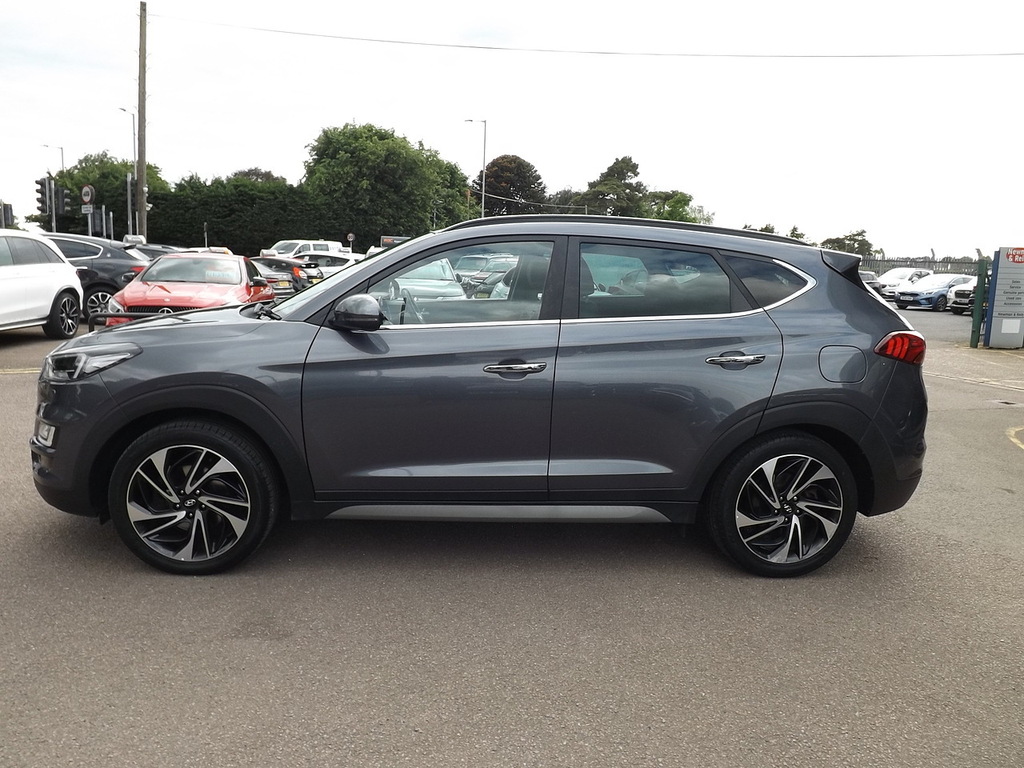 Hyundai Tucson Crdi Premium Se Grey #5
