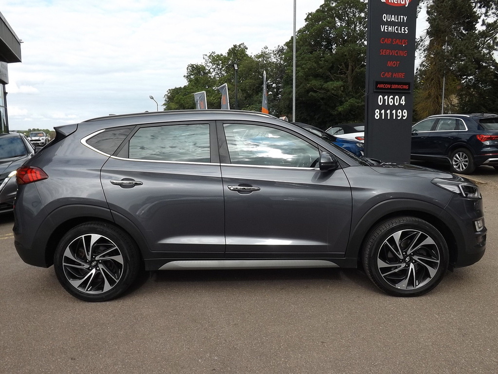 Hyundai Tucson Crdi Premium Se Grey #4