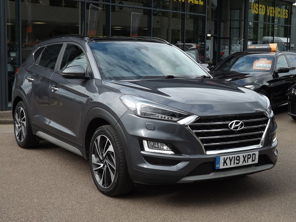 Hyundai Tucson Crdi Premium Se Grey #3
