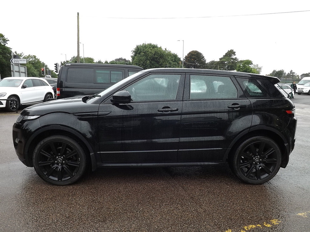 Land Rover Range Rover Evoque Sd4 Dynamic Black #5