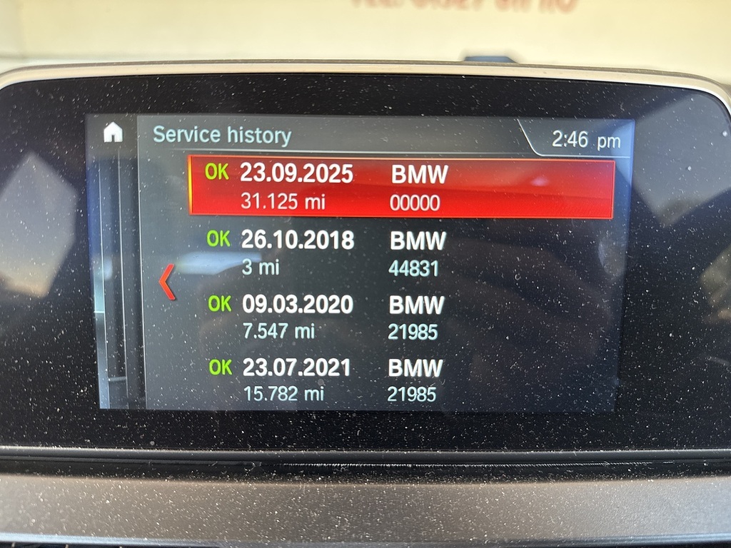 BMW 2 Series Active Tourer 218I Se Step Red #16