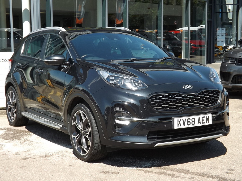 Kia Sportage T-gdi Gt-line Black #3