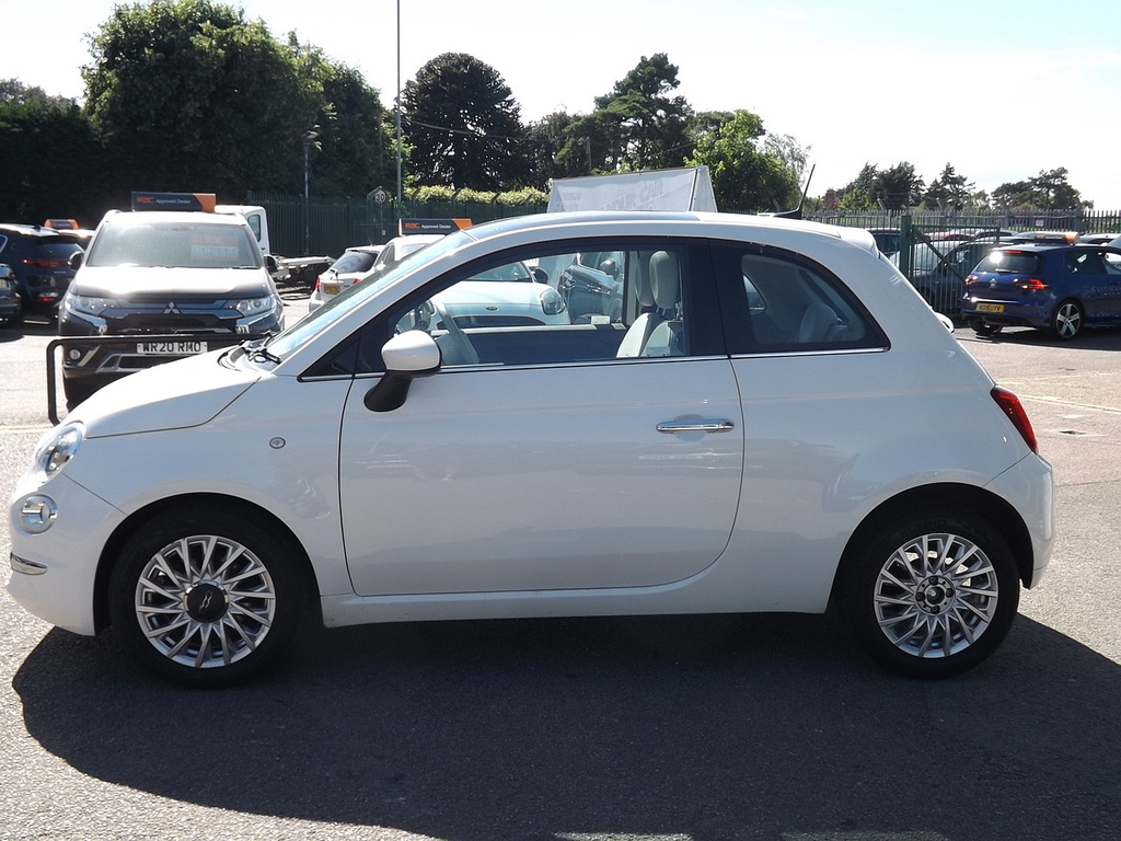 Fiat 500 Twinair Lounge White #5