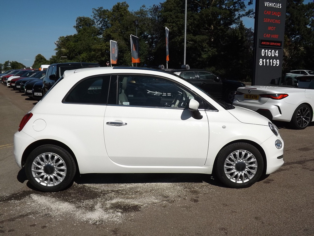Fiat 500 Twinair Lounge White #4