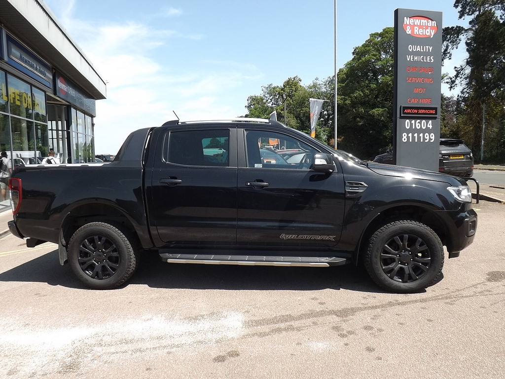 Ford Ranger Ecoblue Wildtrak Black #4