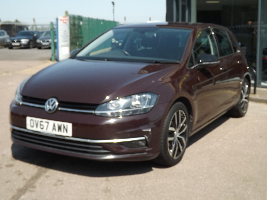 Volkswagen Golf Tsi Evo Gt Purple