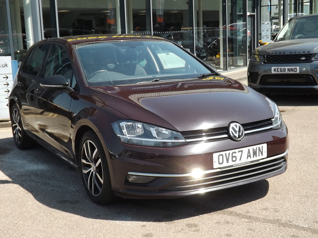 Volkswagen Golf Tsi Evo Gt Purple #3