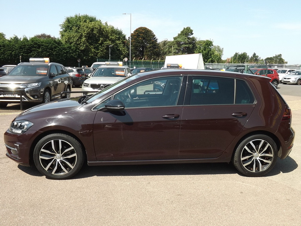 Volkswagen Golf Tsi Evo Gt Purple #5