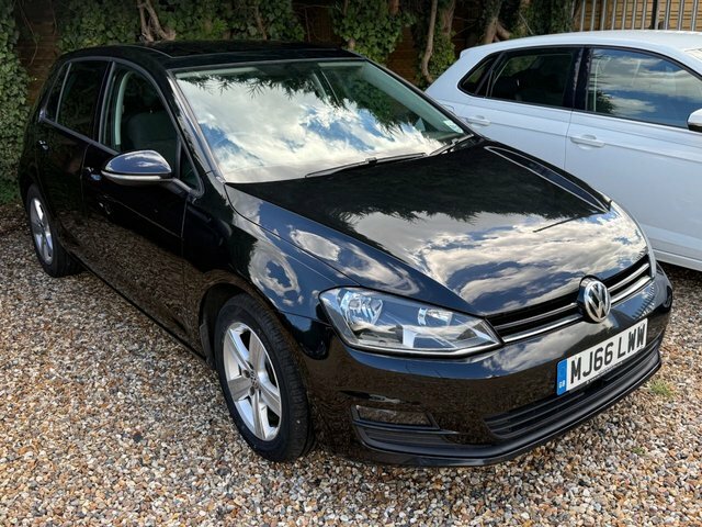 Volkswagen Golf 1.6 Tdi Bluemotion Tech Match Edition Hatchback MJ66LWW Black