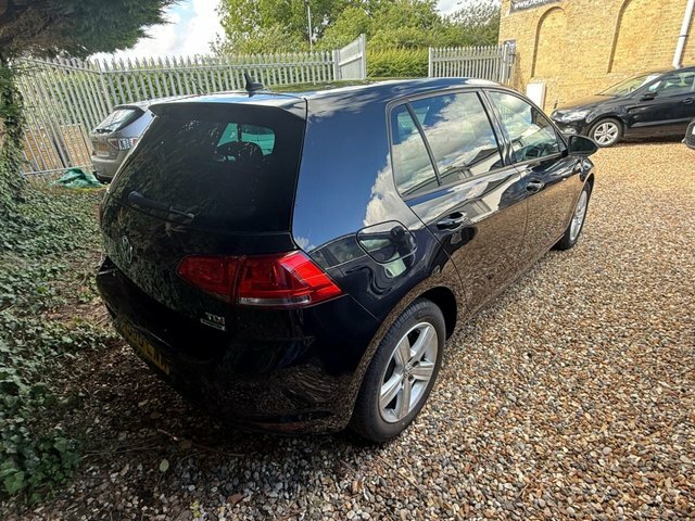 Volkswagen Golf 1.6 Tdi Bluemotion Tech Match Edition Hatchback MJ66LWW Black #5
