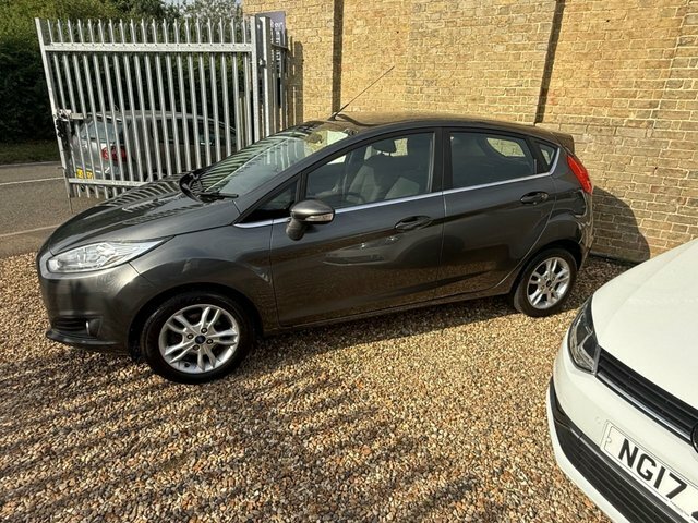 Ford Fiesta 1.25 Zetec Hatchback Euro 6 82 Grey #4