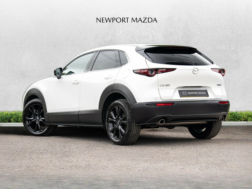 Mazda CX-30 2.5 E-skyactiv G Mhev 140 Homura CN75JUV White #2