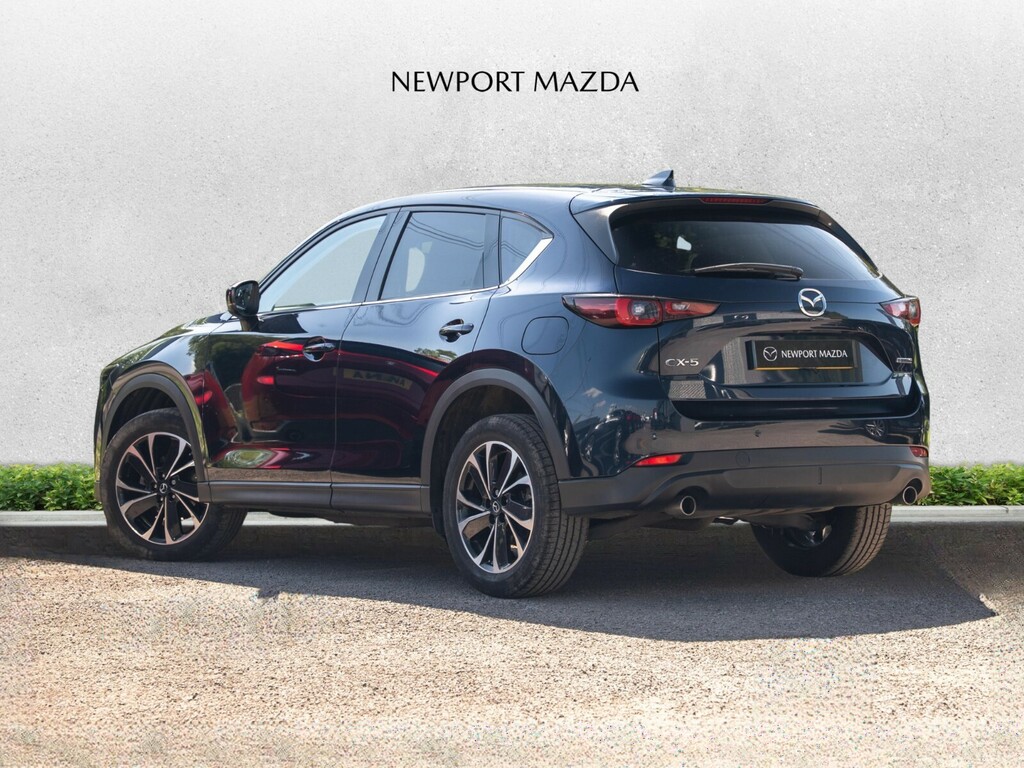 Mazda CX-5 2.0 E-skyactiv G Mhev Exclusive-line Blue #2