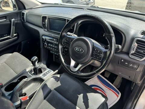 Kia Sportage Crdi 4 Isg GC17WBX Silver #2
