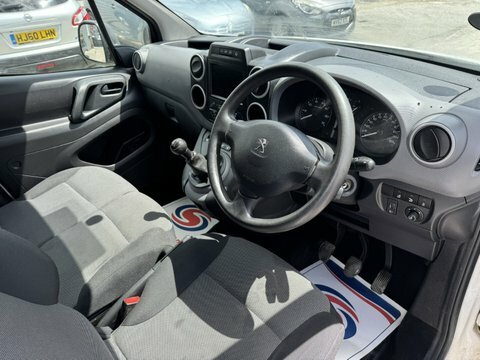 Peugeot Partner Blue Hdi Professional White