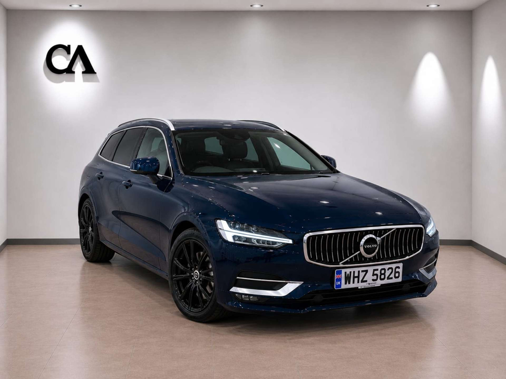 Volvo V90 D5 Powerpulse Inscription Awd Euro 6 Ss WHZ5826 Blue #4