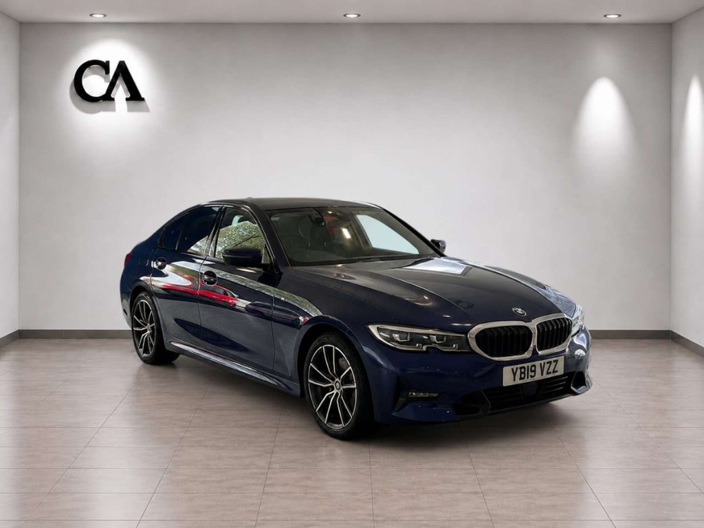 BMW 3 Series Sport Xdrive Euro 6 Ss YB19VZZ Blue #4