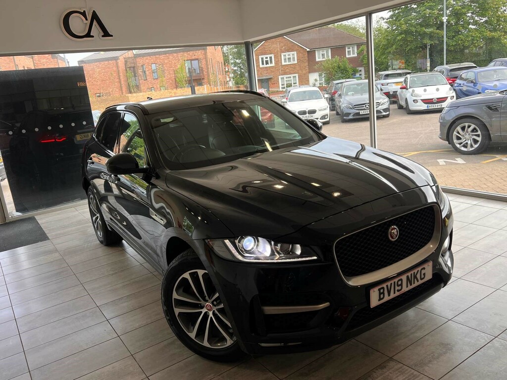 Jaguar F-Pace D180 R-sport Suv Awd Euro 6 Ss BV19NKG Black #3