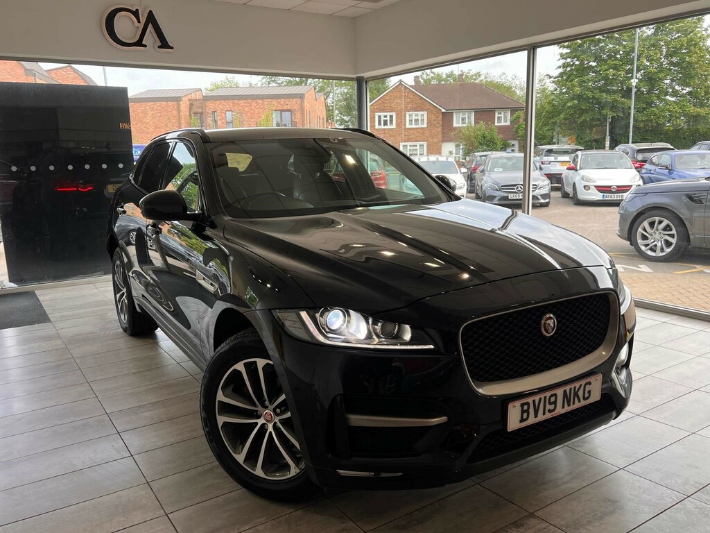 Jaguar F-Pace D180 R-sport Suv Awd Euro 6 Ss BV19NKG Black #6