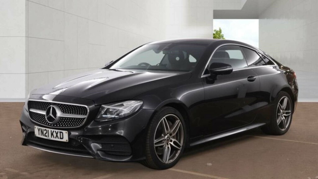 Mercedes-Benz E Class Amg Line Coupe G-tronic Euro 6 Ss YN21KXD Black #2