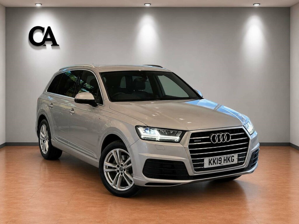 Audi Q7 V6 S Line Suv Tiptronic Quattro Euro 6 Ss KK19HKG Silver #3