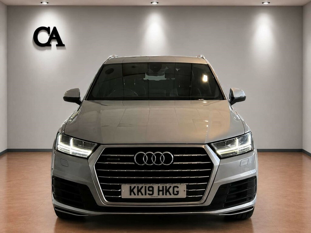 Audi Q7 V6 S Line Suv Tiptronic Quattro Euro 6 Ss KK19HKG Silver #2
